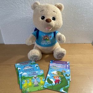 Spark Create Imagine Interactive Animated Plush Bear Reads Lights Sings *Video*